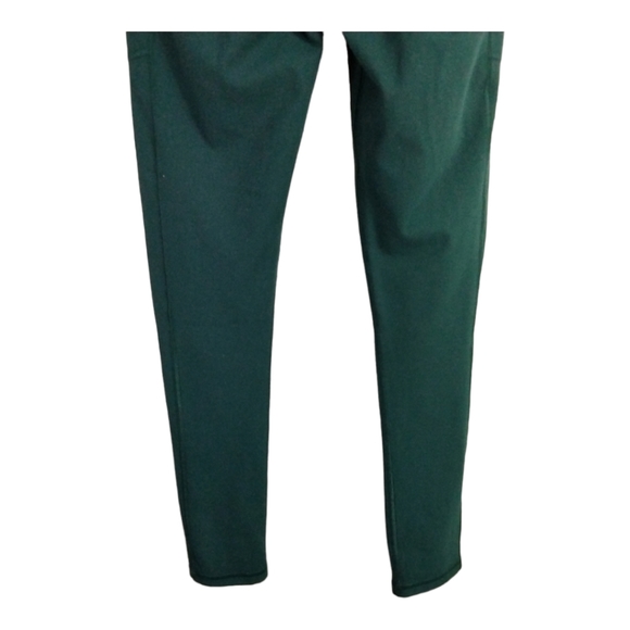 Ewedoos Women'S Yoga Pants with Thigh Pockets Small Dark Green Fleece Feel - Picture 16 of 16